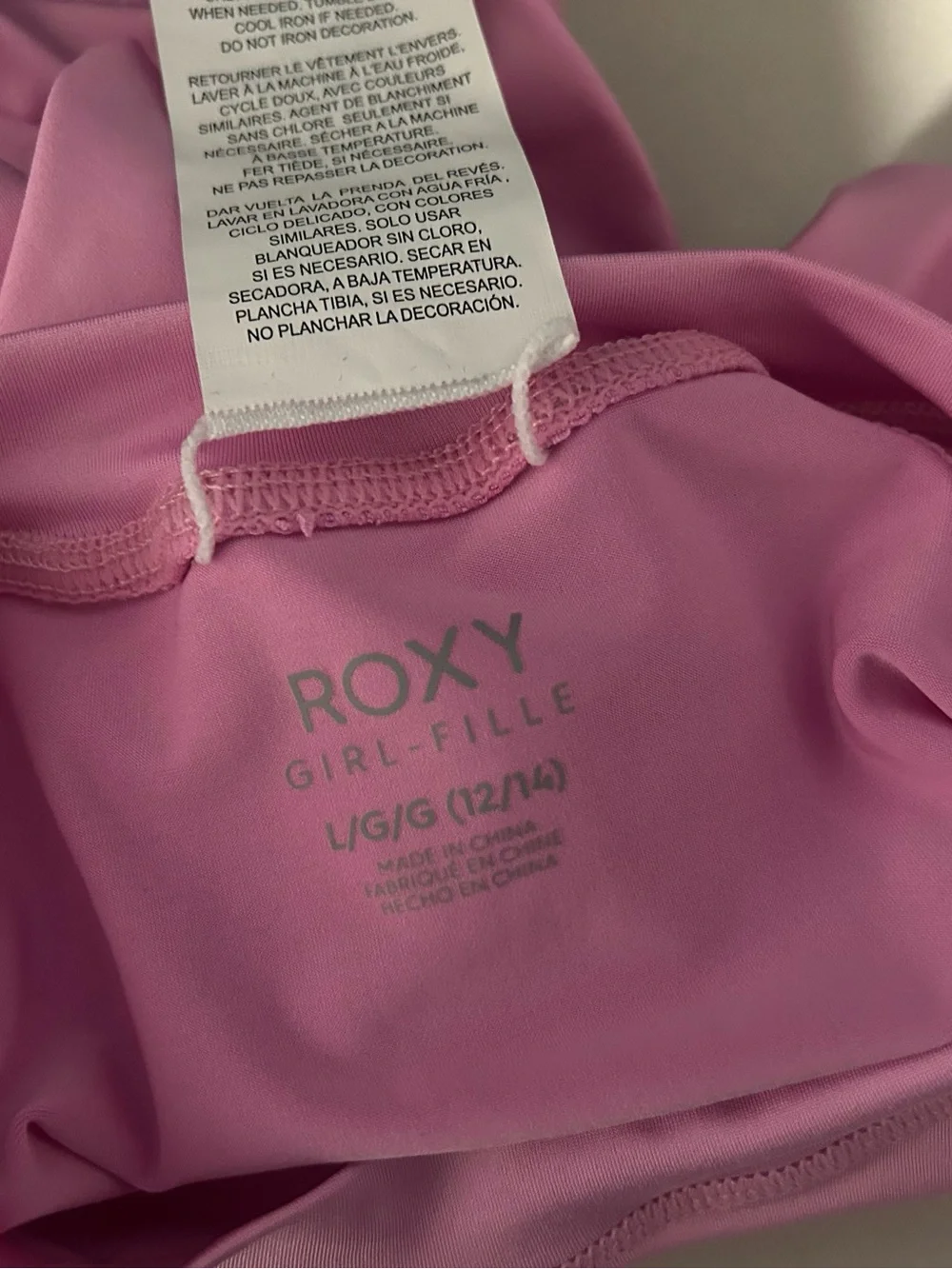 Roxy upf rash